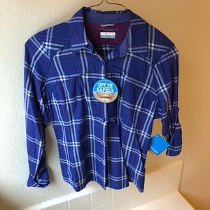 Columbia Omni-shade lightweight button up